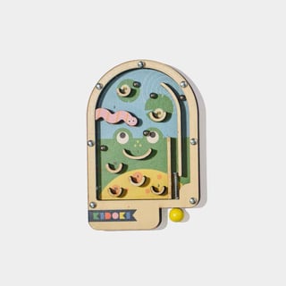 Wooden pinball Game Mini - Frog