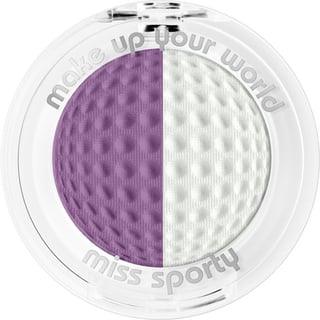 Miss Sporty - NEW Studio Colour Duo Eye Shadow - Iridescent Purple - Paars-Zilver