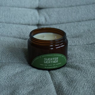 SWEATER WEATHER - Rapeseed Candle Triple Wick 500ml 65 Hours