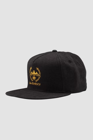 Hemp Caps  Pop-Up - Skate  Gold Logo & Black
