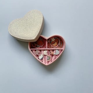 Mimi & Lula Heart Jewellery Box