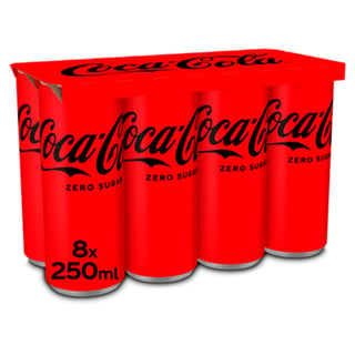 Coca-Cola Zero Sugar 8 X 250ml