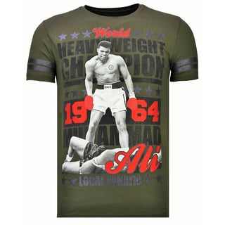 Greatest Of All Time - Ali T-Shirt - Khaki