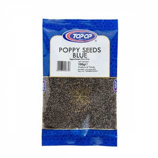 Top Op Poppy Seeds Blue 100 Grams