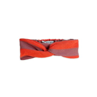 Sproet & Sprout Turban Headband Stripe Tomato