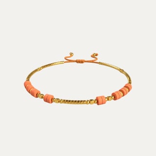 Symmetric colorful Beads bracelet - OneSize