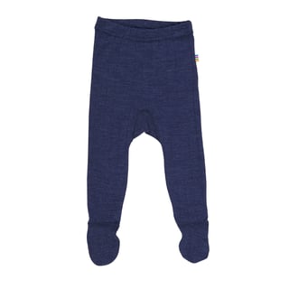 Joha Newborn Leggings with Foot, Merino Silk 