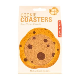 KIKKERLAND Koekjes Onderzetters Set of 4