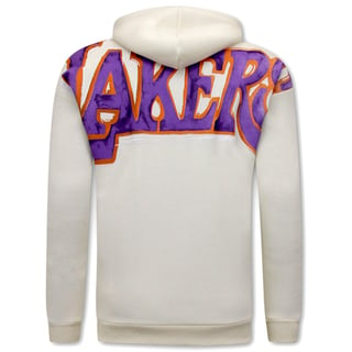 Lakers Heren Oversized Hoodie - Beige