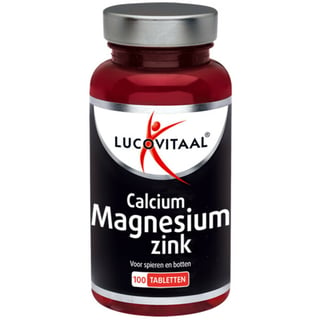 Lucovitaal Calcium Magnesium Zink 100 Ta