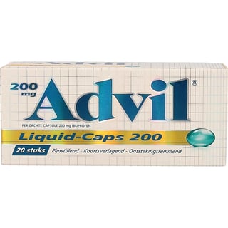 Advil Reliva Liquid Caps 200mg 20st 20