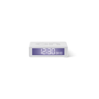 Lexon Flip+ Travel Clock Small - White