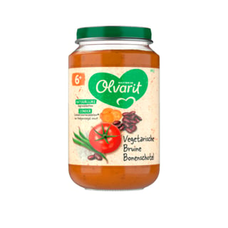 Olvarit 6+mnd Vegetarische Bruine Bonenschotel