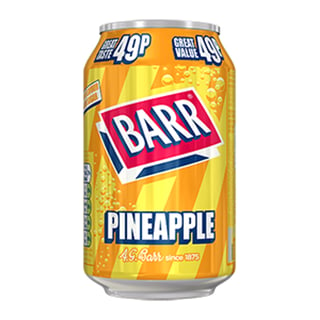 Barr Pineapple Can 330ml