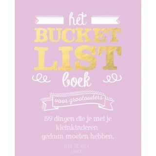 Het Bucketlist Boek Voor Grootouders