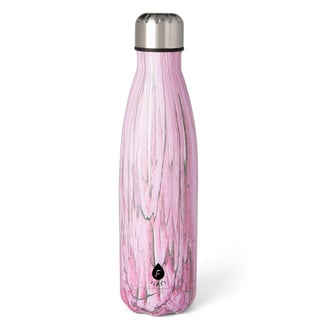 Thermosfles 500 Ml Marmer Roze
