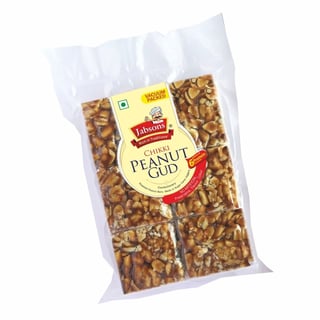 Jabsons Chikki Peanut Gud 240G