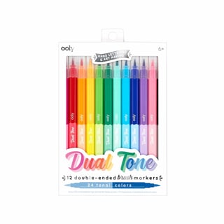 Ooly - Dual Tone Double Ended Brush Marker