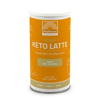 Vegan Keto Latte Instant MCT & Coffee Drink