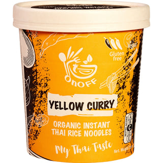 Instant Noodles Soup Yellow Curry