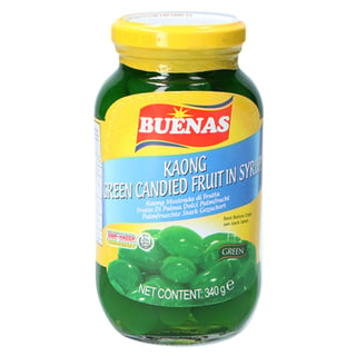 Buenas Kaong Green Candied Fruit in Syrup