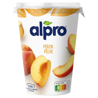 Alpro Plantaardige Variatie Yoghurt Perzik