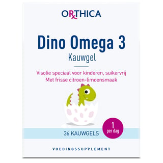 Orthica Dino Omega 3 Kauwgels 36st 36