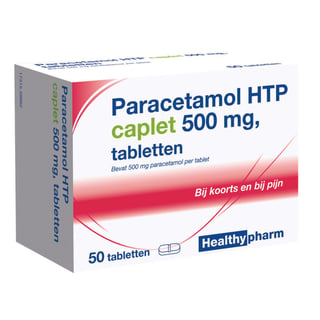 Healthypharm Paracetamol Caplet 500mg 50st 5