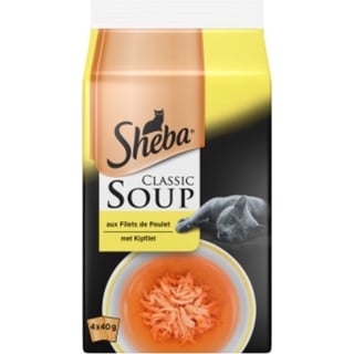 Sheba Soups Kip 4 Pack 40G