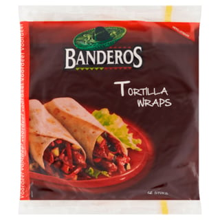 Banderos Tortilla Wraps 12st