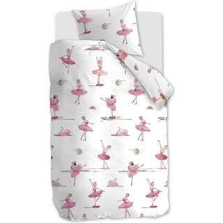 Dekbedovertrek Beddinghouse KIDS Swanlake Pink 140x200/220