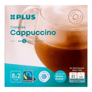 PLUS Koffiecapsules Cappuccino Fairtrade