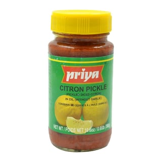 Priya Citron Pickle Without Garlic 300Gm