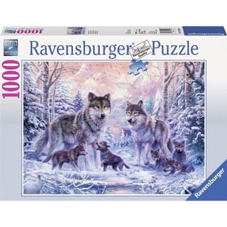 Puzzle 1000st. Arctische Wolven