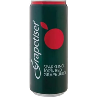 Grapetiser Red Grape Juice Sparking 330Ml