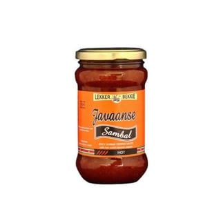 Lekker Bekkie Javaanse Sambal Hot 290Ml