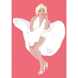 Ansichtkaart Marilyn Monroe