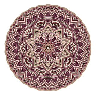 Placemat Mandala 3 Rood