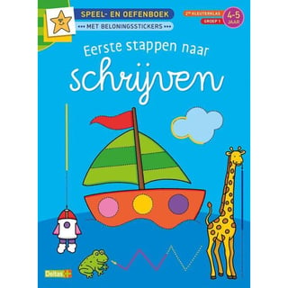 Speel- en Oefenboek Met Beloningsstickers (4-5 j.) - Eerste