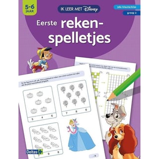 Disney Ik Leer Met - Eerste Rekenspelletjes (5-6 j.)