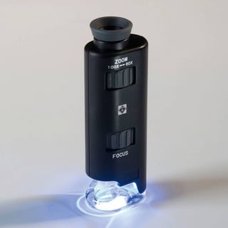 Zoom-Microscoop Met LED 60-100x Vergrotend