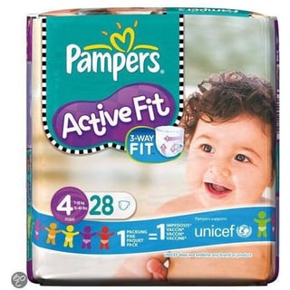 Pampers Active Fit Maat 4 Midpak