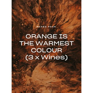 Orange is the Warmest Colour  Orange Wine Pack (3 x Wines)