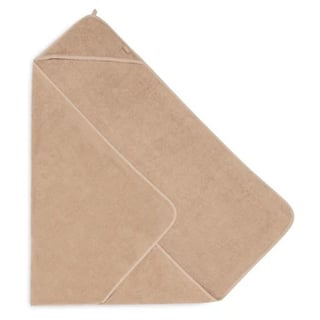Katoenen Badcape - Biscuit