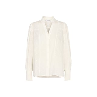 Co'Couture Finley Frill Shirt - Off White
