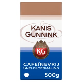 Kanis & Gunnink Decaf Cafeïnevrije Filterkoffie