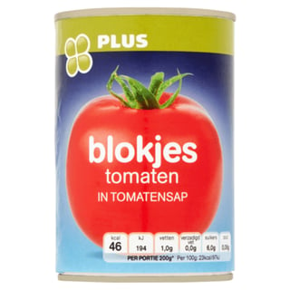 PLUS Tomatenblokjes