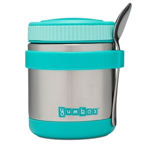 Yumbox Zuppa Caicos Aqua Met Lepel - Aqua