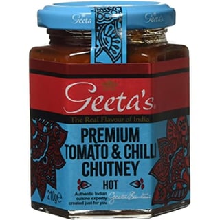 Geeta Tomato & Chilli Chutney Hot 210Gr