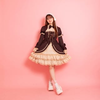 Bodyline Romantic Lolita Dress - Brown / M